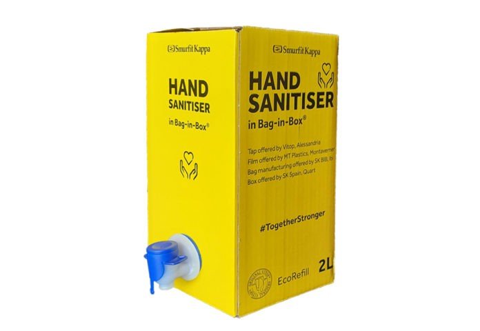 Hand Sanitiser Smurfit Kappa