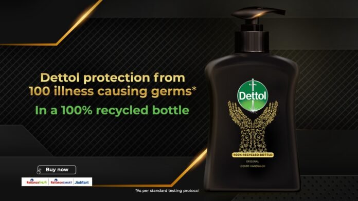 Dettol 100% recycled bottle Dettol