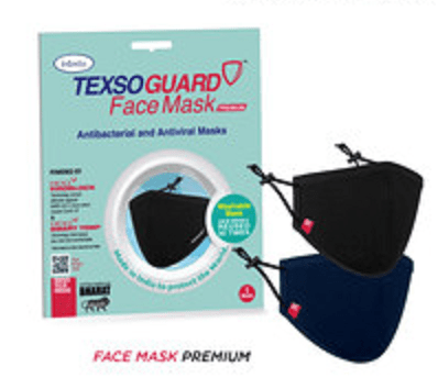 sss Intexso launches TexsoGuard antibacterial and antiviral face masks