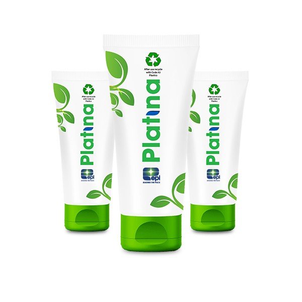 Platina EPL’s fully recyclable Platina tube