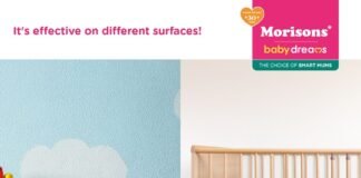 Morisons Baby Dreams presents Disinfectant Spray for baby gear, accessories, and toys Morisons