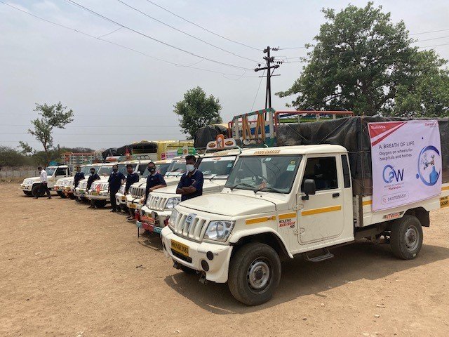 O2W - 2 Mahindra Group's initiative 'Oxygen on Wheels'