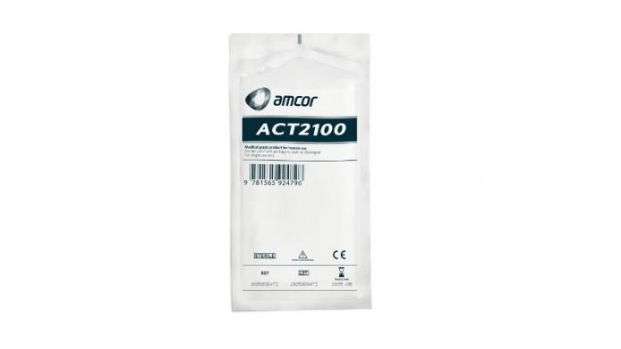 Amcor_ACT2100 Amcor has introduced ACT2100 heat seal coating for a healthcare packaging solution