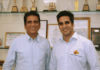 SMI installs Matho waste management for labelstock production SMI directors Ajay Mehta and Rohit Mehta