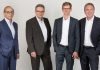 Isra Vision partners with Atlas Copco for Machine Vision Solution The new Isra Vision management team (from right: Hans Jürgen Christ, Tomas Lundin (speaker), Dr Johannes Giet) takes over from the retiring CEO and founder Enis Ersü (left)