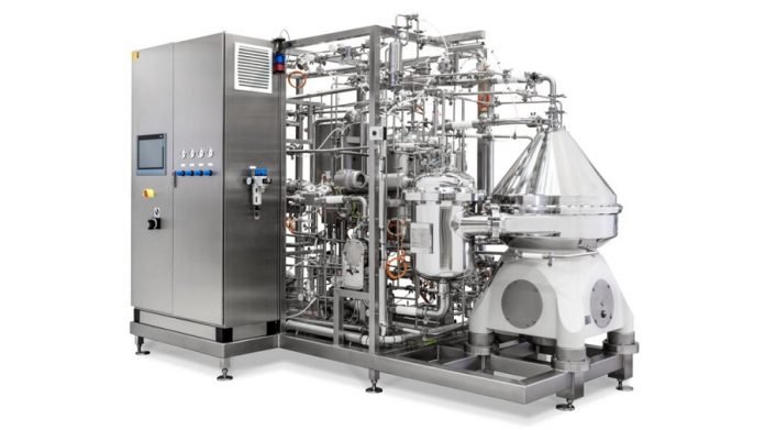 GEA's aseptic separator line (Photo: GEA)