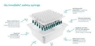 Gerresheimer Gx InnoSafe — The first easy-fill syringe Gx Innosafe safety syringe
