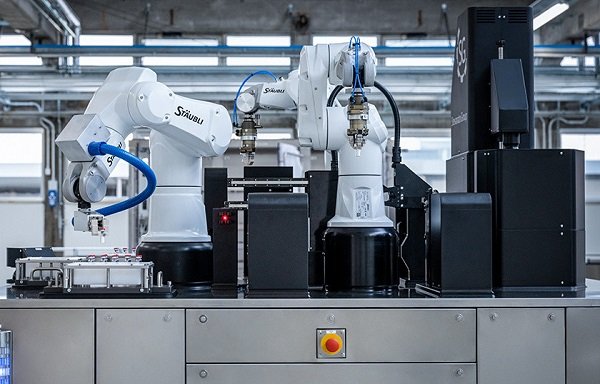 vru_4 The vision robot unit was created to investigate parenteral drugs visually.