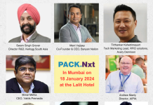 Stage set for PACK.Nxt Mumbai – 18 January 2024 at the Lalit Hotel PACK