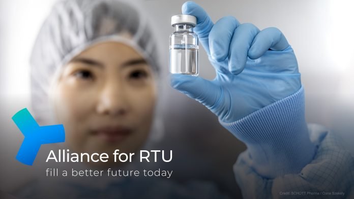The Alliance for RTU aims to share with pharmaceutical companies, CMOs and CDMOs expertise and technical knowledge in high-quality sterile primary packaging, specifically ready-to-fill vials and cartridges