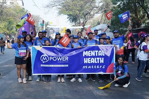 Mpower and Aditya Birla Group at Tata Mumbai Marathon Mpower and Aditya Birla Group at Tata Mumbai Marathon