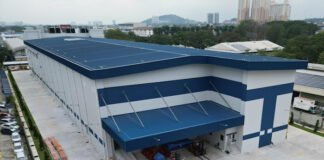 Amcor’s Malaysia coating plant for Asia Pacific healthcare packaging The advanced coating facility on Amcor's campus in Selangor, Malaysia Photo Amcor